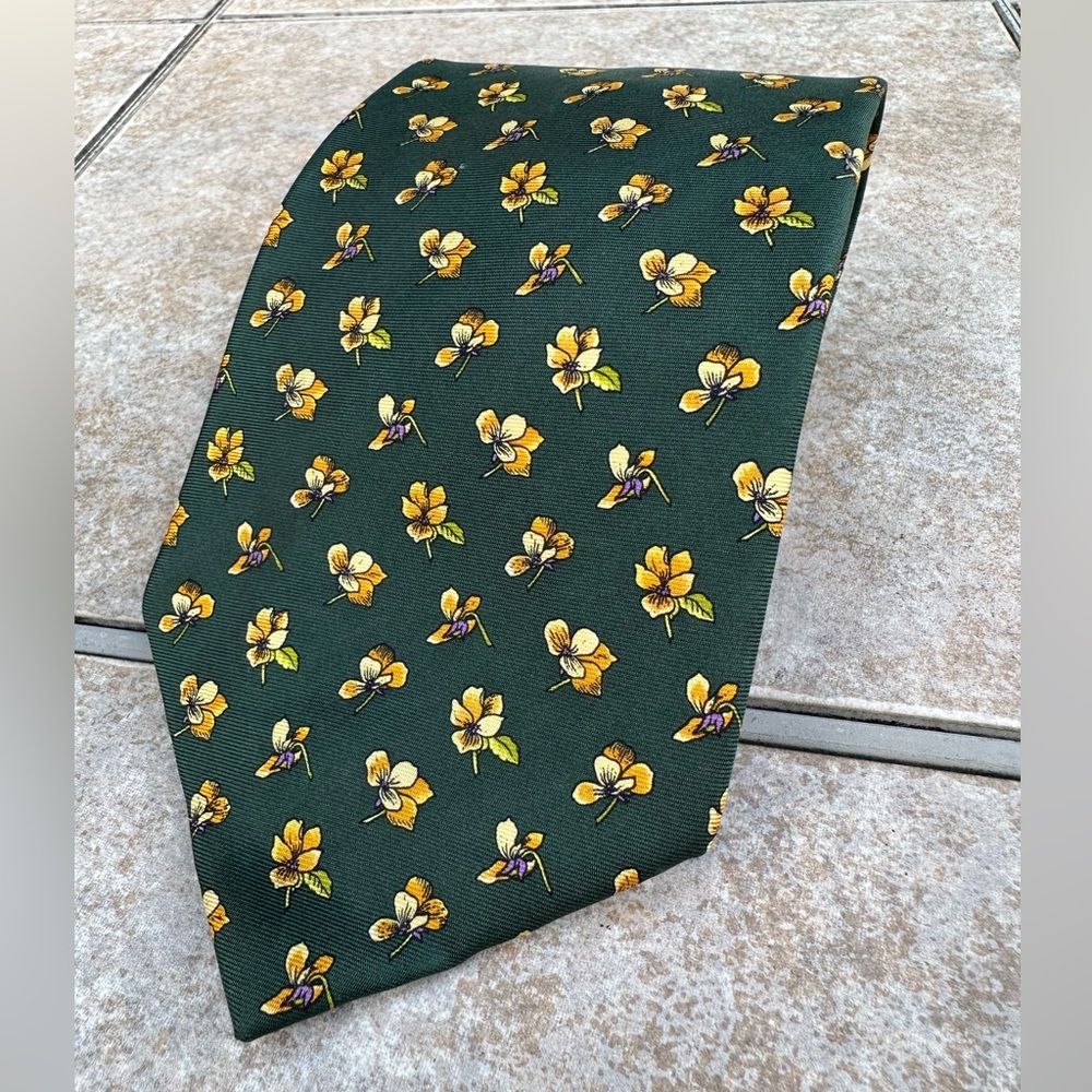 Burberry silk tie